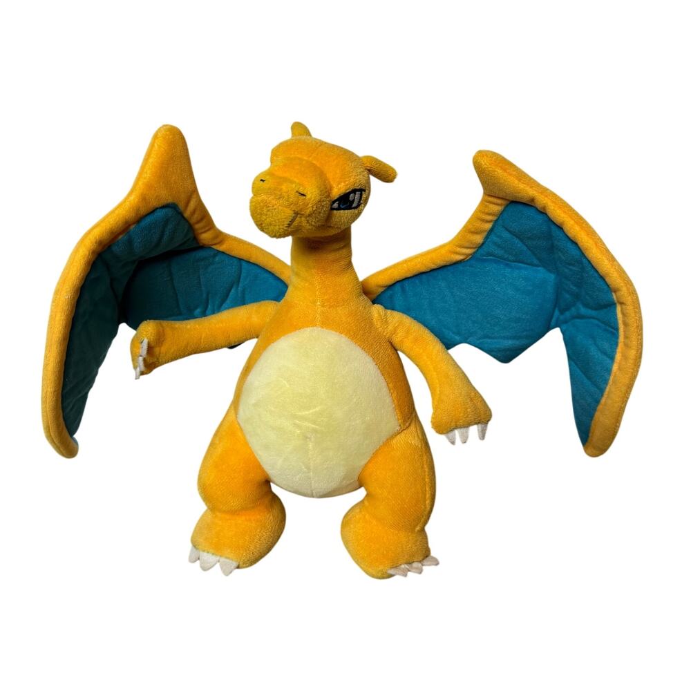 Vtg Nintendo Pokemon Charizard Plush Stuffed Animal Game Freak 90s Collectible